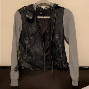 Faux Leather Jacket